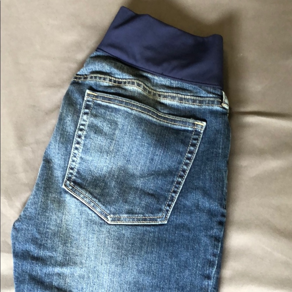 Gap maternity jeans.